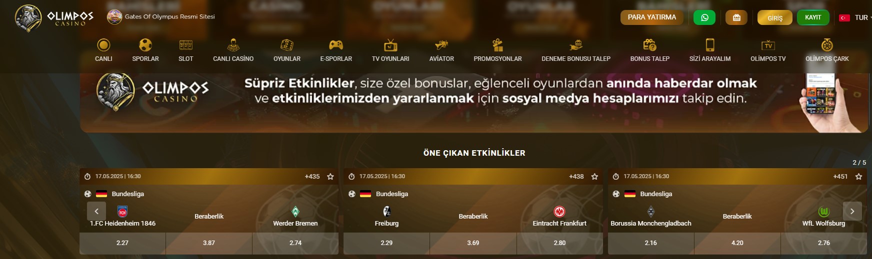 Olimposcasino Şikayet